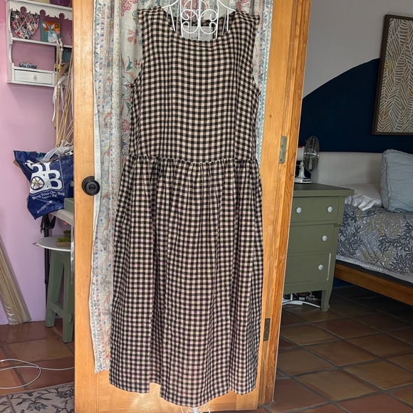 notPERFECTLINEN Dresses & Skirts - Not Perfect Linen Maxi smock dress